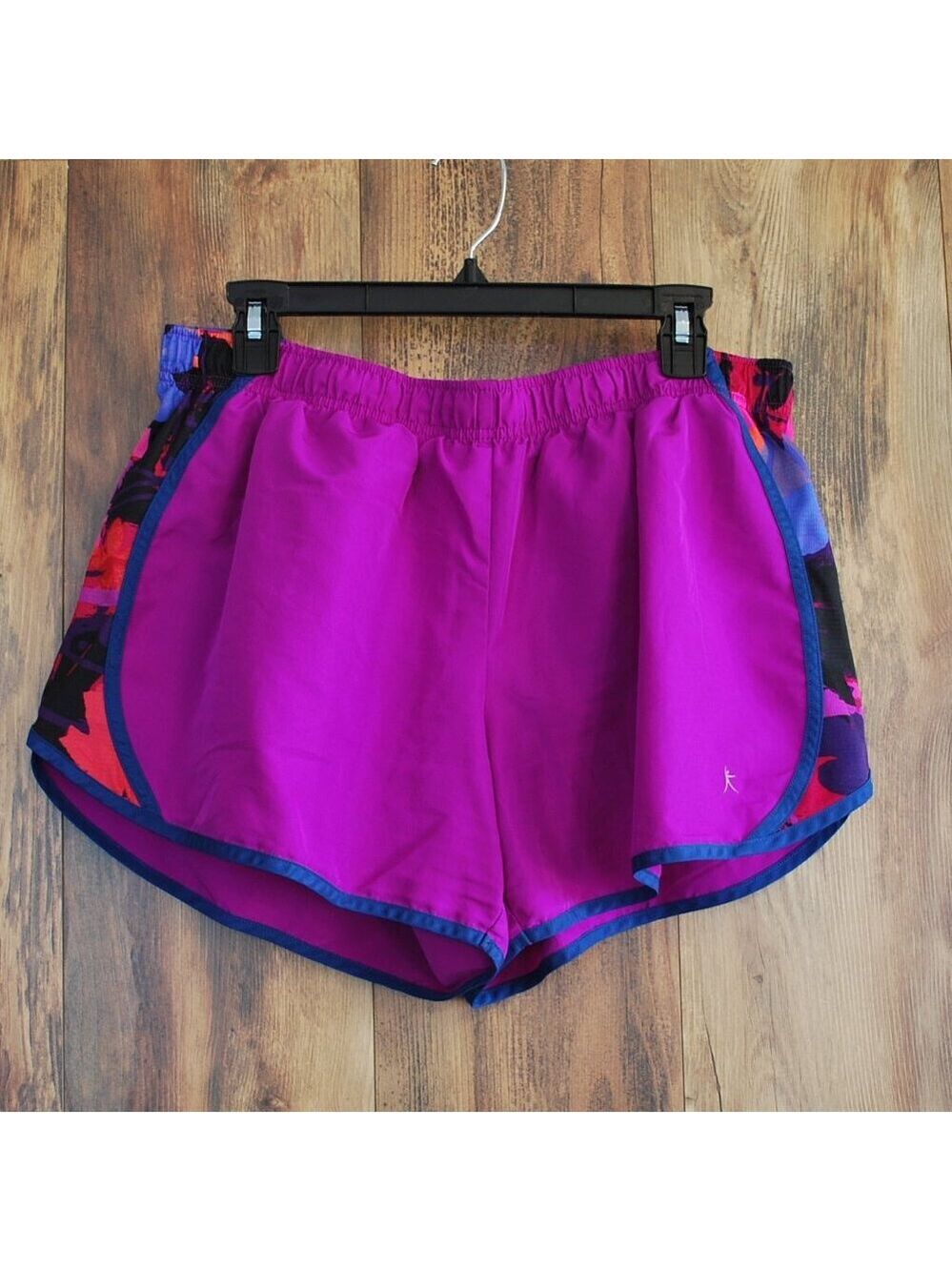 Danskin Now Women's Colorful Lined Running Shorts XL 819Q